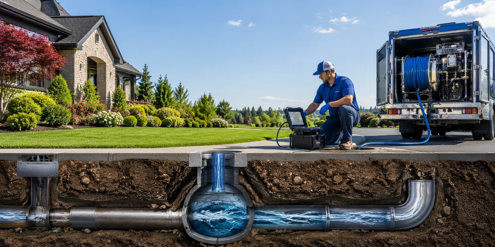 Drainage restoration information for Lakeville, PA
